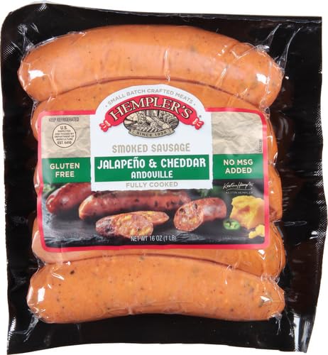 Hempler's Andouille W/Jalapeno & Cheese, 16 Oz