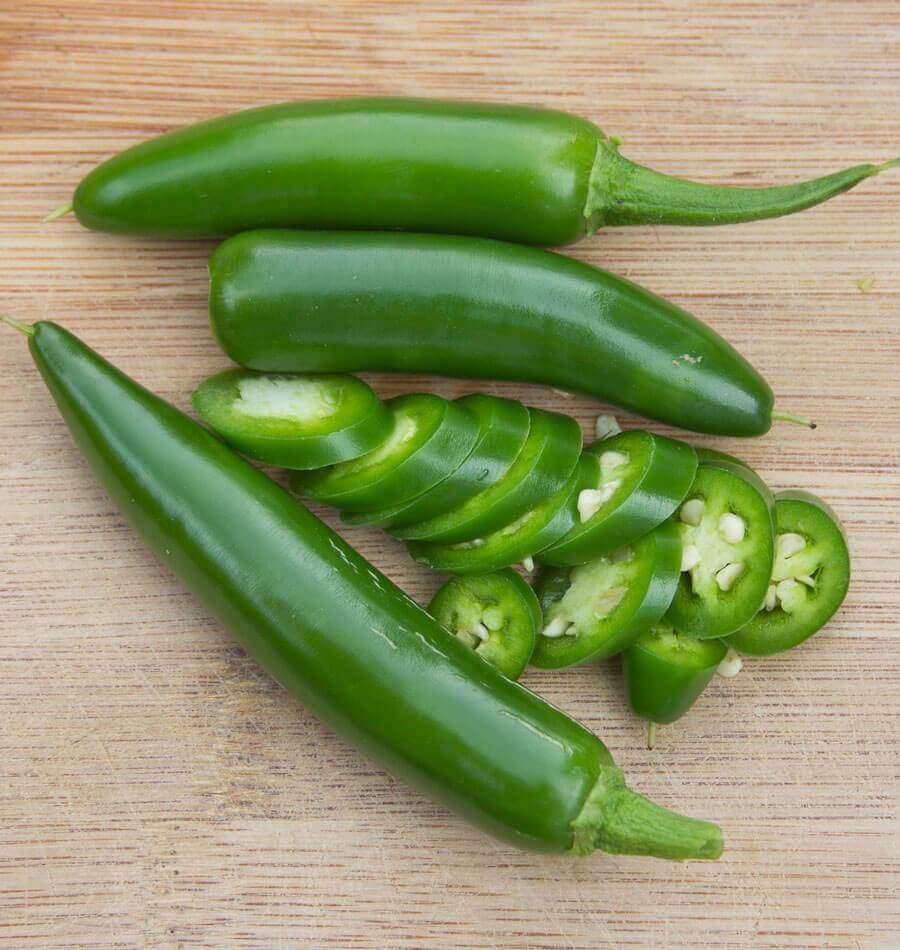 Pepper Valley Organic Fresh Jalapeño Peppers - Large (1kg) - Bag