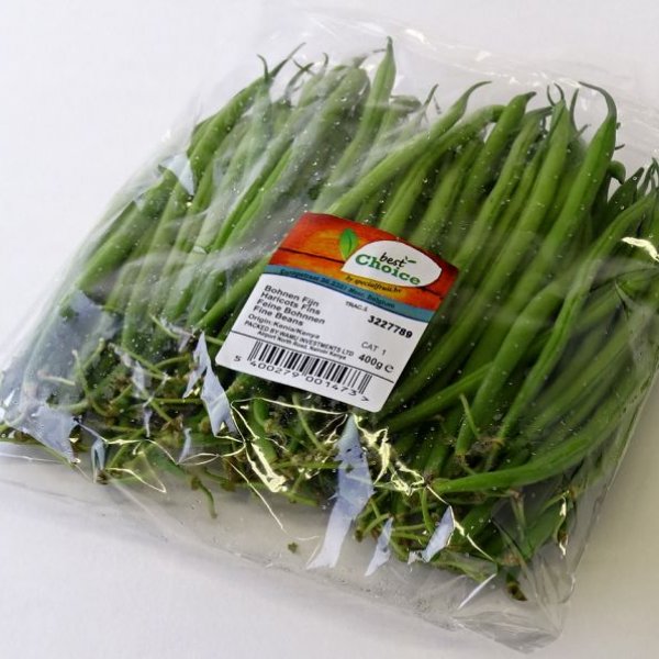 Harvest Direct Organic Premium Organic Fresh Green Beans - Large (1kg)