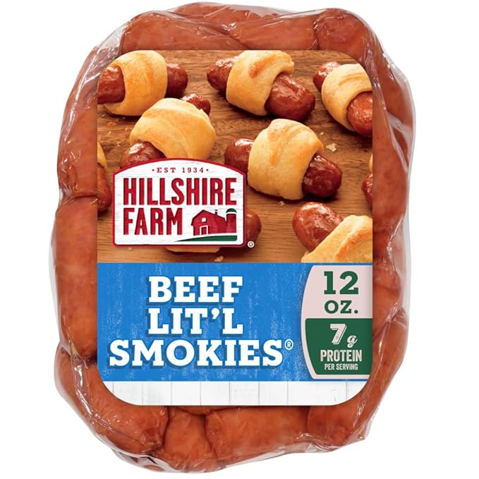 Hillshire Farm Lit'L Smokies Sausages, Beef, 12 oz Brand: HILLSHIRE FARM