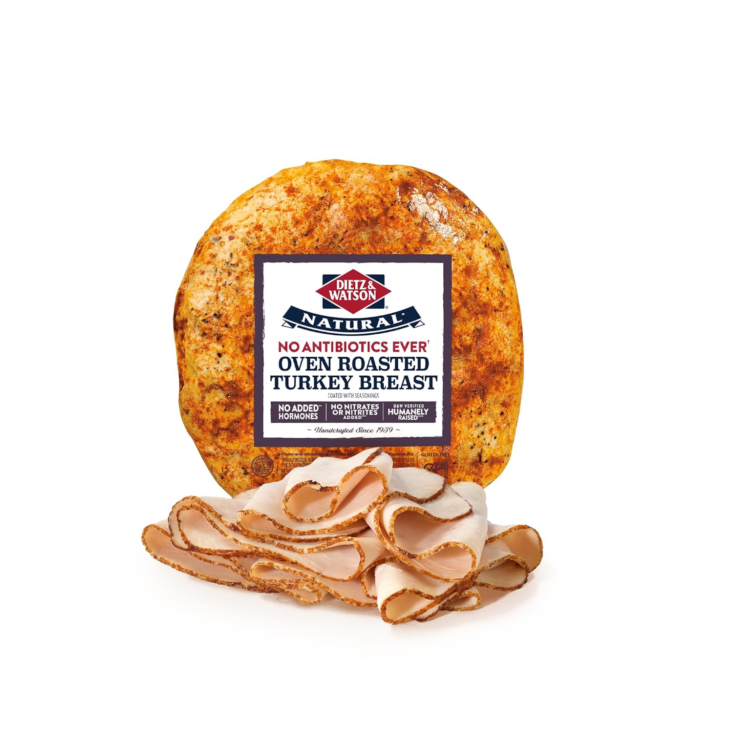 Dietz & Watson Originals No Antibiotic Ever Oven Roasted Turkey, Deli Sliced