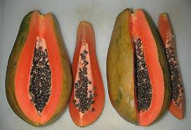 Green Harvest Organic Premium Fresh Red Pawpaw - Small (500g) - Bulk