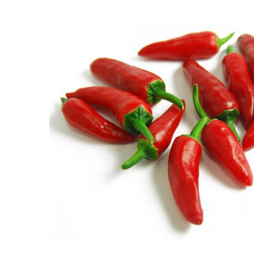 Tropical Heat Grade B Premium Fresh Bird's Eye Chillies - Large (1kg) - Bulk