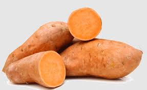 Organic Dried Fresh Sweet Potatoes - Large (1kg)