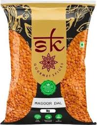Organic Red Lentils (1kg)