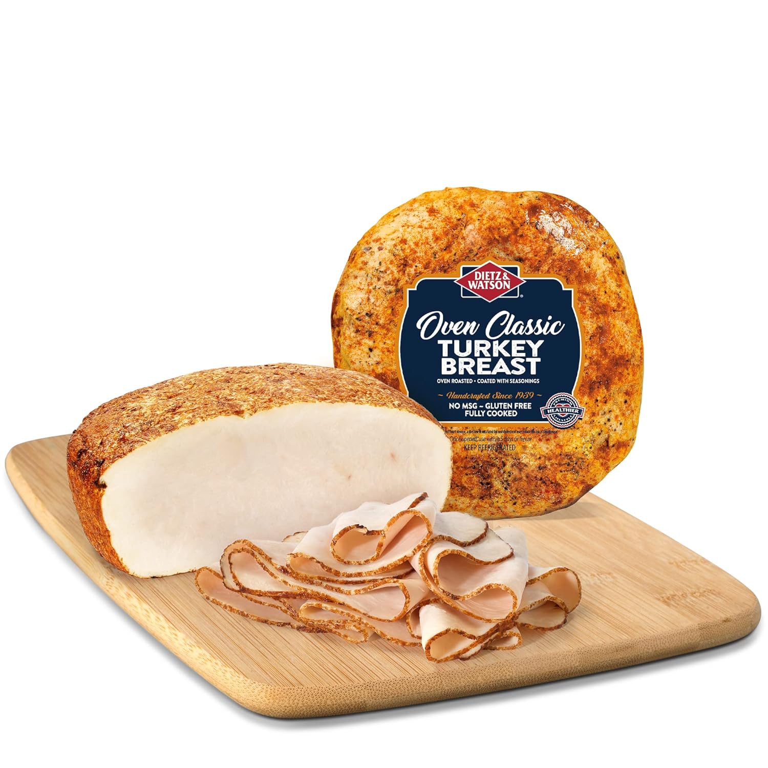 Dietz & Watson, Oven Classic Turkey Breast, Grab & Go, Deli Sliced, 8 oz