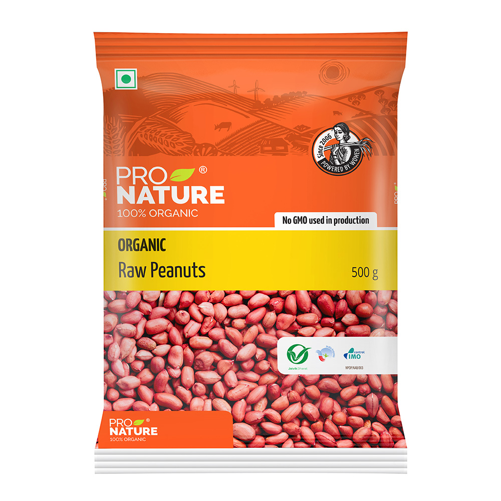 Grade A Dried Raw Groundnuts (500g)
