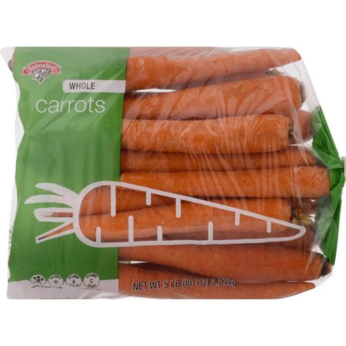 FarmMaster Grade A Premium Fresh Carrots - Extra Large (2kg)