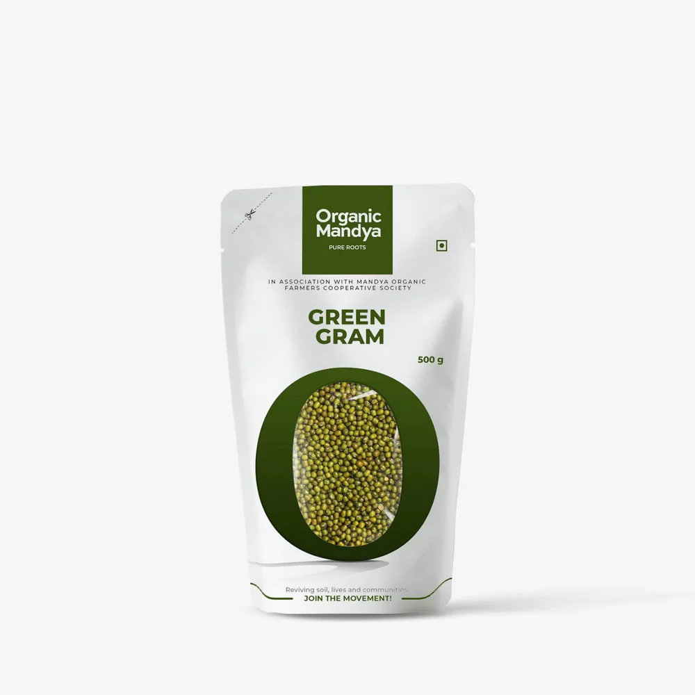 Organic Premium Organic Green Grams - Small (250g)
